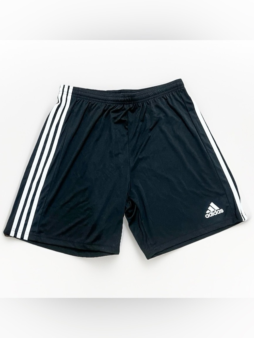 NWT Adidas Men’s Squadra 21 Shorts Black White Large AEROREADY Soccer Training